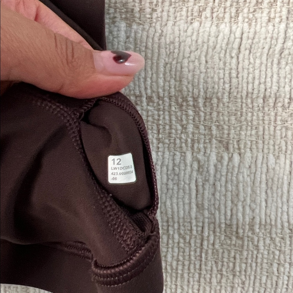 Align High-Neck Tank Top Light Support Espresso - Picture 3 of 3